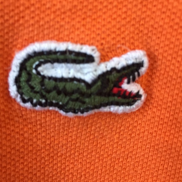Lacoste Men's Orange Polo Shirt - Picture 5 of 6